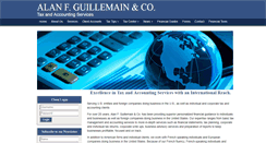 Desktop Screenshot of guillemaintax.com